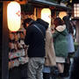 赤福のおしるこで温まった☆東京のお伊勢さま「東京大神宮」初詣2014♪