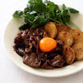 Beef and Taro Sukiyaki