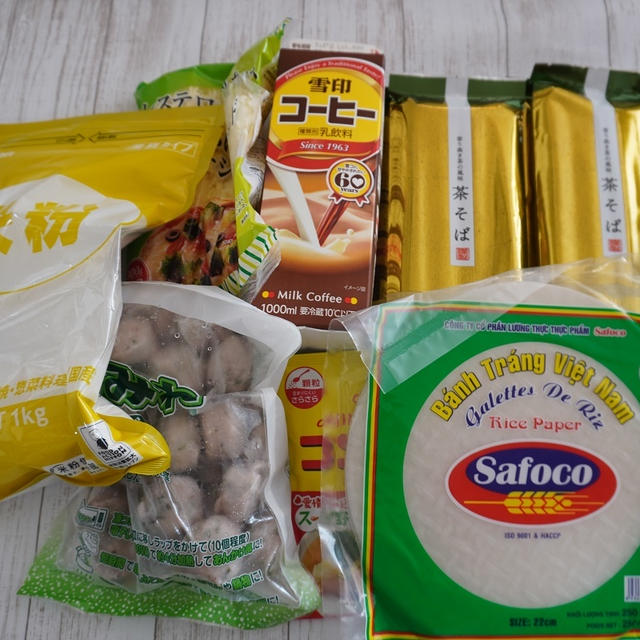 業務スーパー＆TOAマートでのお買い物