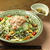 冷やし中華みたいな納豆サラダ蕎麦　、　ルクエ活用レシピ