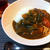 カボチャとオクラのひき肉カレー
