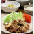 豚薄切り肉のマヨしょうが焼き
