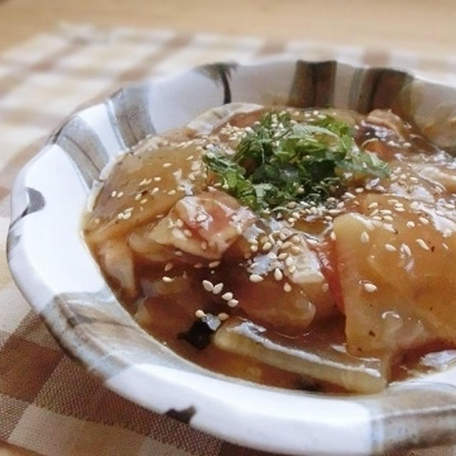 大根とベーコンのとろとろ煮