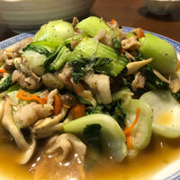 シャキシャキっ♪チンゲン菜と豚肉の中華炒め♪～ぐんまクッキングアンバサダー～