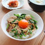スタミナ豚丼　疲れている日の簡単レシピ　