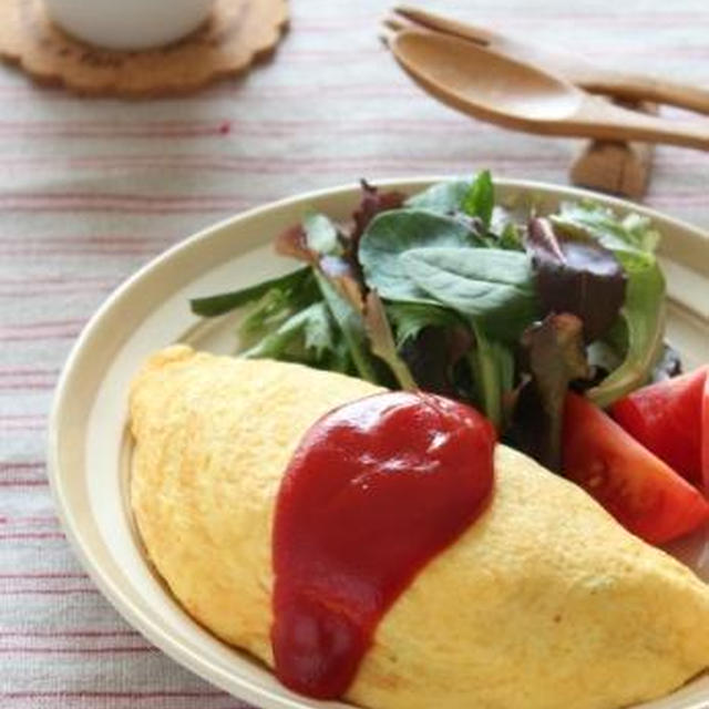 ごろっと鶏そぼろオムライス