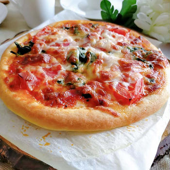 ソースレシピ２種類つき　１番人気の【ピザ】