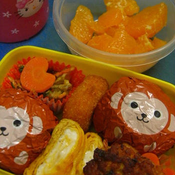 時間のない時の手抜きおにぎり弁当♪