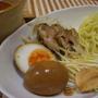 粉末ソースで、味付け玉子ちゃん♪