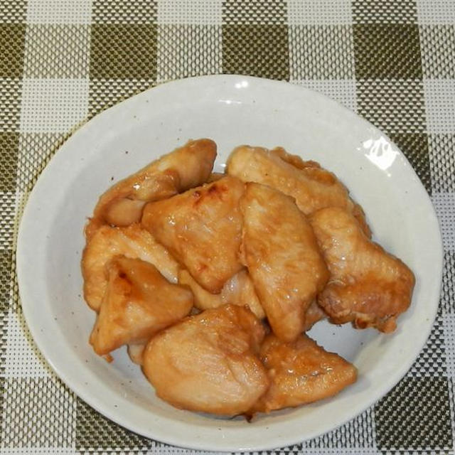 鶏胸肉の竜田揚風衣焼き