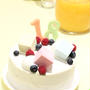 Coloful　Happy birthday cake
