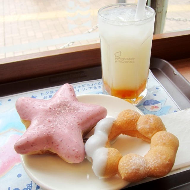 カルピス入りドーナツ?!☆misdo×カルピス®キャンペーン♪