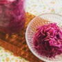 【腸活みそレシピ】紫キャベツの味噌ザワークラウト