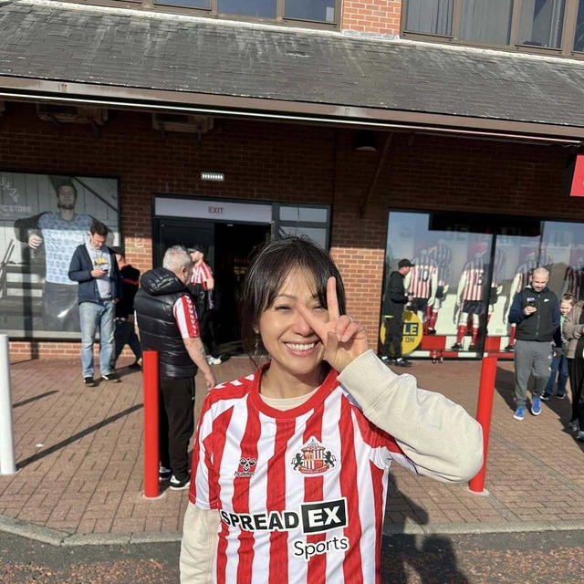 旅先でも仕事…のはずが⁉ サッカー観戦。
