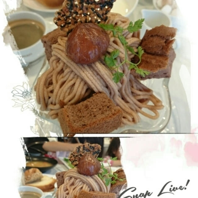 栗 ♡ モンブランパフェはやはりココ ♡