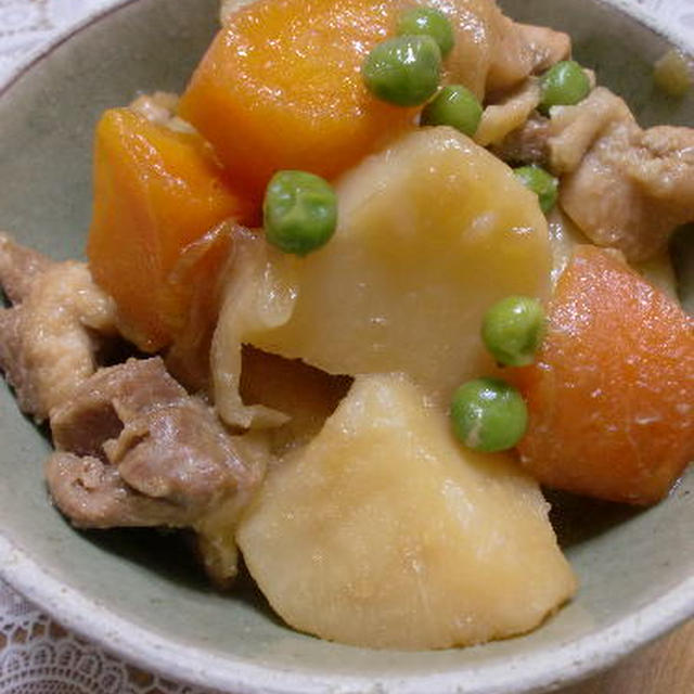圧力鍋で中華風肉じゃが