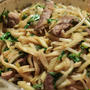 鴨の五香粉焼きうどん