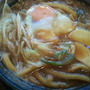 生煮え？「味噌煮込みうどん」