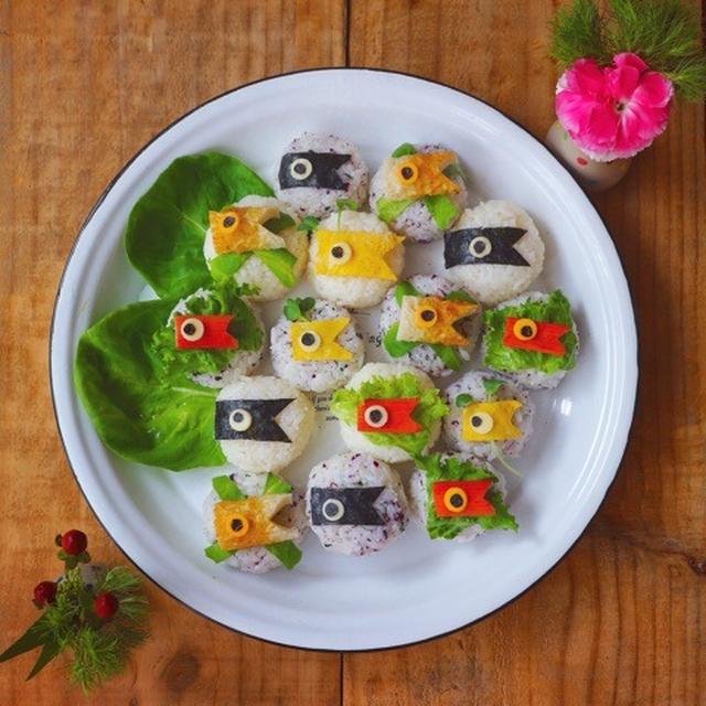 こどもの日＊こいのぼりおにぎり