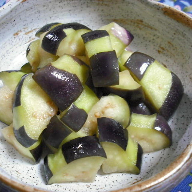 茄子のからし漬け