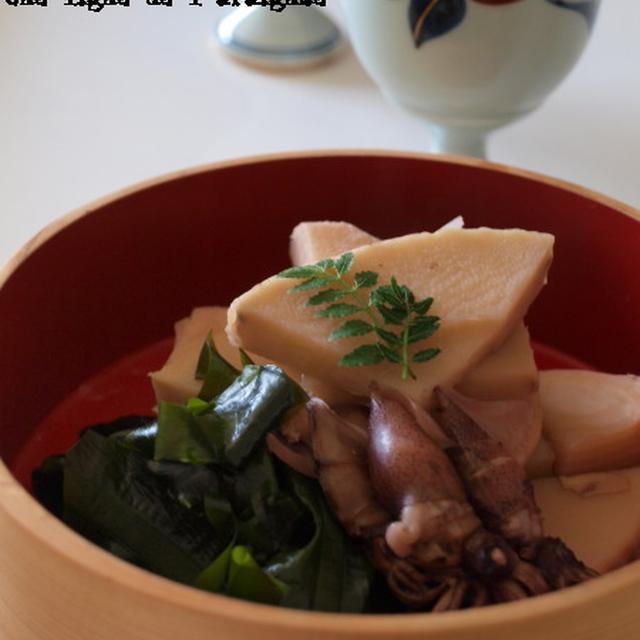 とっくにSpring has come*ホタルイカ入り若竹煮。