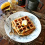 Banana Date Wafflesバナナとデーツのワッフル