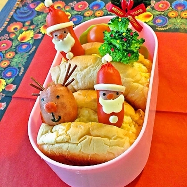 クリスマス卵サンド By ひろかさん レシピブログ 料理ブログのレシピ満載