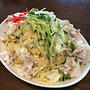 極細キャベツ山盛りの冷めん