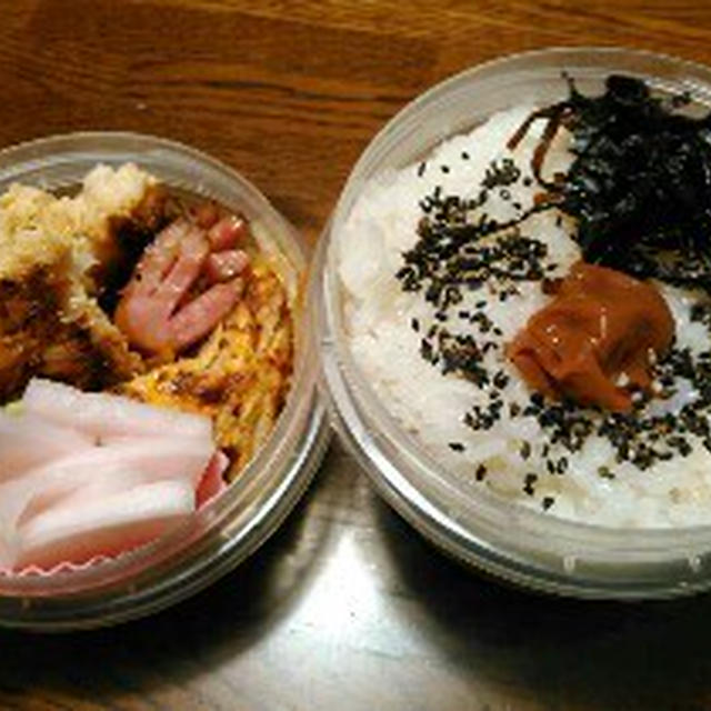 最近のお弁当