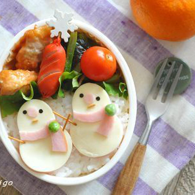 【連載】レシピブログ「ゆきだるまのお弁当」
