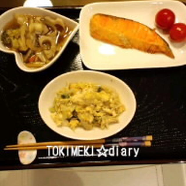 野菜チャンプル☆昨日の夜ごはん