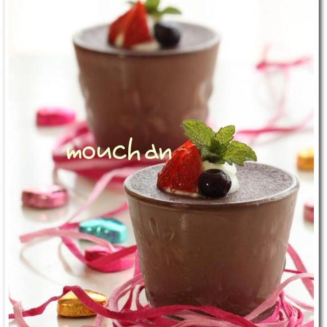 ❤ぷるぷる濃厚チョコプリンレシピ❤