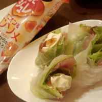 ジュレで生春巻き