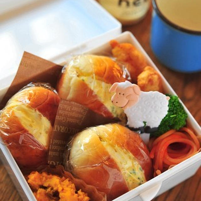 卵サンドのお弁当