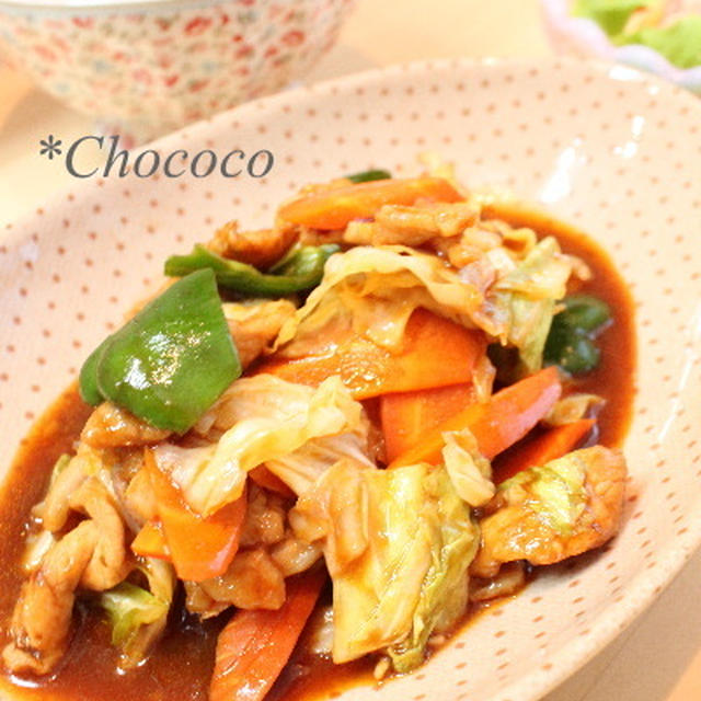 回鍋肉　つぶつぶたっぷりコーンスープ　レシピ