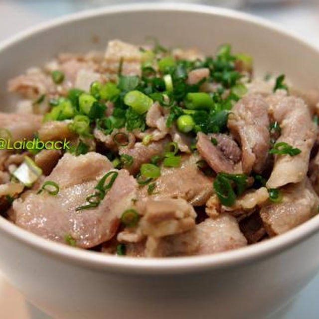 塩麹豚丼