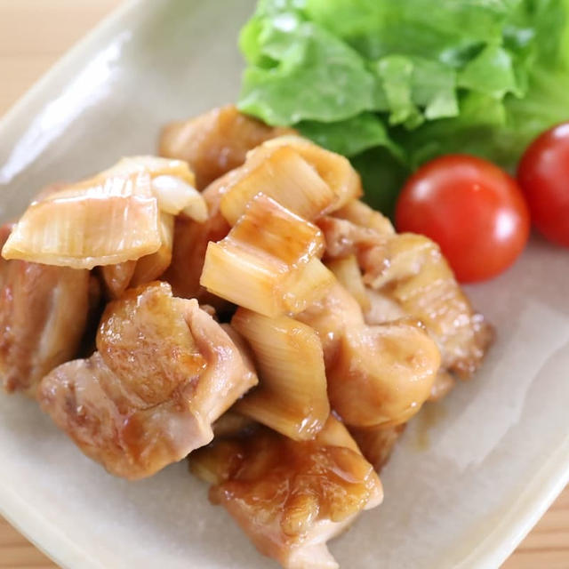 串に刺さずに簡単！フライパンで手軽に作れる「焼き鳥風照り焼き」｜アラフィフ夫婦の時短節約レシピ
