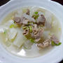 大根と豚肉の簡単スープ