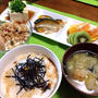 朝からしっかり〜とろろ温玉ご飯