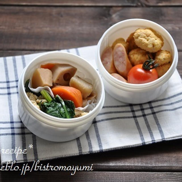 簡単！お弁当レシピ～ヘルシー♪ナゲット弁当～