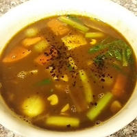 小松菜入り野菜カレー