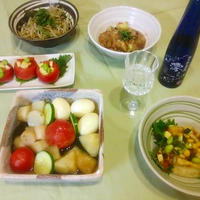 スパークリング清酒「澪」でいただく、夏おでん