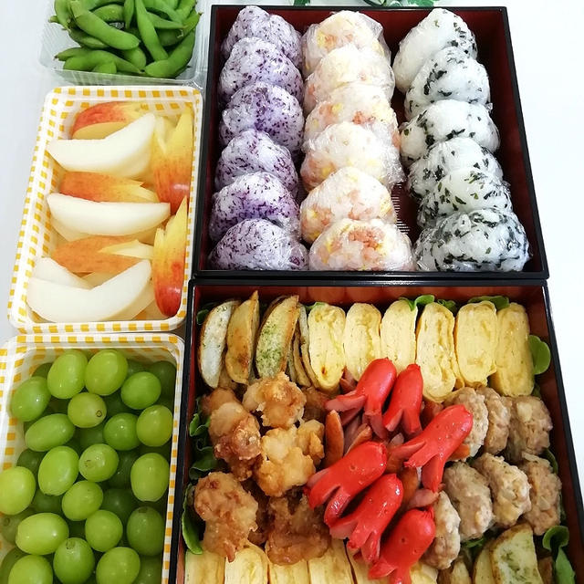 2019年小学校運動会＆お弁当。