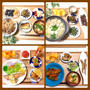 お盆でご飯