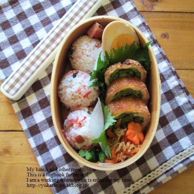 3.12　キャベツカツ弁当と「お花見弁当特集」