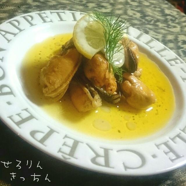 簡単‼ ムール貝のオイル漬け (*//艸//)♡