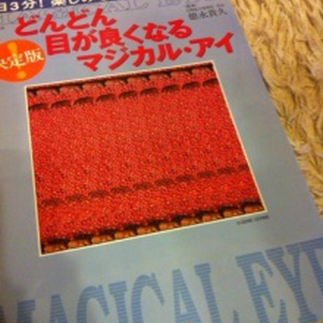 目が疲れるのでこれを・・・・