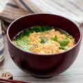 【レシピ】余ったマヨネーズでふわ卵に♡ごま油香るレタス味噌汁