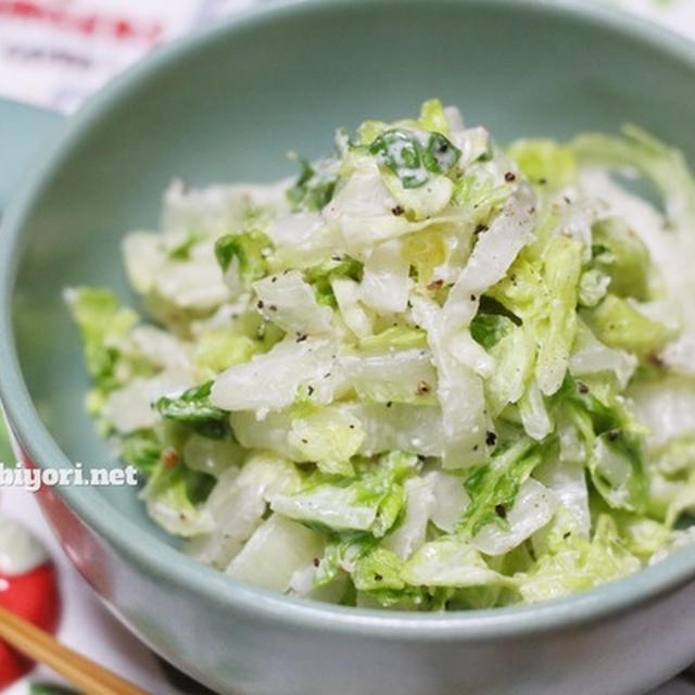 白菜のマヨペパーサラダ 大人にも子供にも好評な野菜おかず By 小春さん レシピブログ 料理ブログのレシピ満載