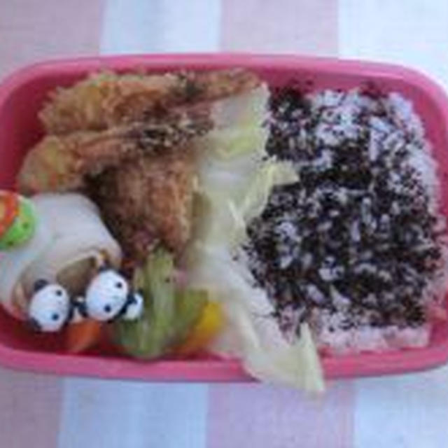 月曜のぉバカ弁当♪